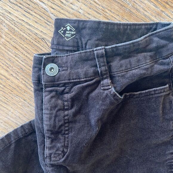 Womens corduroy pants brown St. John’s bay size 4 - Picture 2 of 4